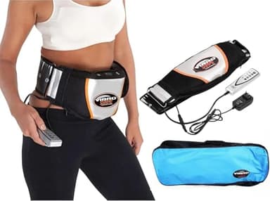 Machine À Brûler Les Graisses De La Taille, Ceinture Amincissante Vibrante Électrique, Masseur Abdominal Pour Le Ventre, La Perte De Poids Du Ventre, L'élimination Des GRA,Appareil Abdominaux