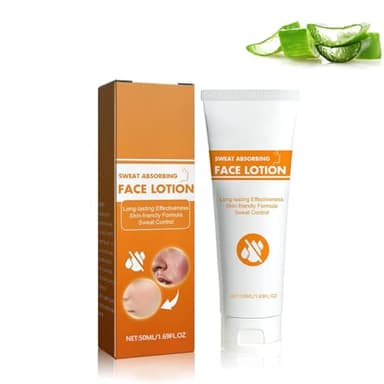 Anti-transpirant pour le visage contre la transpiration sévère, le front et le cuir chevelu, contrôle de la graisse, sans résidus, offre une sensation fraîche de la peau