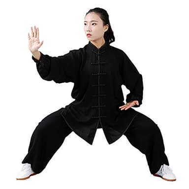 Daoba Tai Chi 2 Pièces Survêtements Arts Martiaux Costume Qi Gong Vêtements Traditionnels Chinois Homme Femme