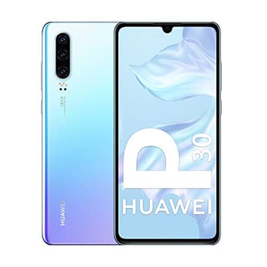 Huawei P30 Smartphone débloqué 4G (6,1 pouces - 6/128Go - Double Nano SIM - Android 9) Blanc Nacré