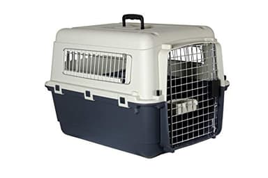 Karlie Flamingo Caisse Transport M - Gris-Noir - M, 68 x 51 x 47 cm