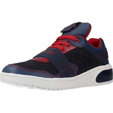 Geox J XLED Boy Basket Garçon Bleu 31 EU