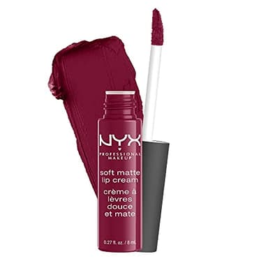 NYX Professional Makeup Rouge à Lèvres Soft Matte Lip Cream, Fini Mat Crémeux, Couleur Ultra-Pigmentée, Tenue Longue Durée, Teinte : Copenhagen (20)