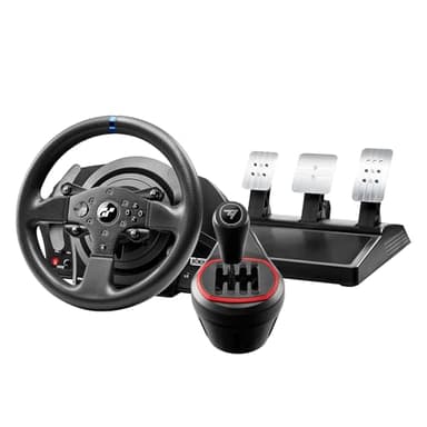 Thrustmaster T300RS GT & TH8S – Volant de Course et Levier de Vitesse Haut de Gamme pour PS5, PS4, PC – Retour de Force Réaliste & Précision Optimale
