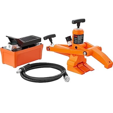 VEVOR Détalonneur de Pneu Hydraulique, Décolle Pneu Manuel 10000 PSI, Démonte Pneu avec Pompe à Pied, Outil pour Décoller Facilement Pneu de la Jante sans Dommage Voiture Tracteurs Atelier Garage
