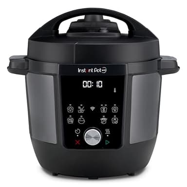 Instant Pot - Multicuiseur Plus 9-en-1 5,7 L Acier inoxydable brossé : Autocuiseur, Mijoteuse, Cuiseur à riz, Poêle à sauter, Yaourtière, Maintien au chaud, Cuiseur vapeur, Sous-vide, Stérilisateur