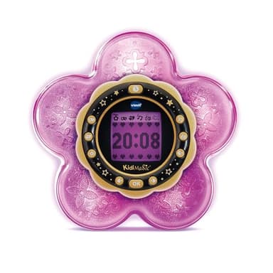 VTech - KidiMagic Galaxy Light Violet, Radio Réveil Enfant 9 en 1 avec Effets Lumineux, Projection d'Aurores Boréales au Plafond, Enceinte, Jeux, Cadeau Enfant de 6 Ans à 12 Ans - Contenu en Français