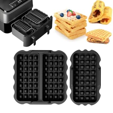 Accessoires Air Fryer, Moule Air Fryer pour Accessoires Air Fryer pour air fryer moulinex xxl 11L(6.5/4.5L), Philips Dual Basket Airfryer Série 3000 9 Litres(6L/3L)