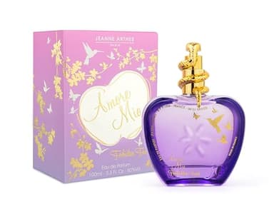 JEANNE ARTHES - Eau de Parfum Femme Amore Mio Forbidden Fruit - Floral & Frais - Vanille et Patchouli - Fabriqué en France à Grasse - Cadeau femme - Flacon Vaporisateur 100 ml