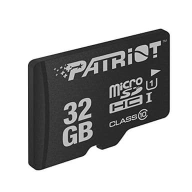 Patriot Memory Carte Mémoire Flash MicroSD LX Serie 32Go - PSF32GMDC10