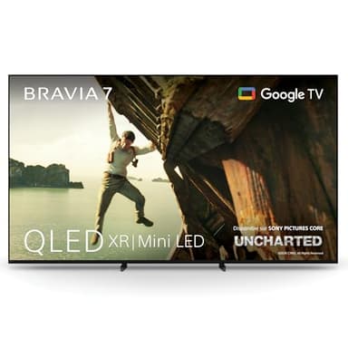 Sony BRAVIA 7 QLED (XR l Mini LED) 85 Pouces 4K HDR Google Smart TV | Fonctions Gaming PlayStation 5, IMAX Enhanced, Dolby Vision Atmos, Chromecast, AirPlay, 120Hz 85XR70