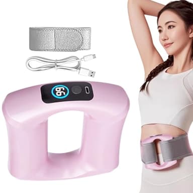 Anneau De Massage Du Corps Électrique, Massageurs Fascia Sans Fil Ergonomique, Portable Masseur Taille, Anneau De Masseur De Percussion, Appareil Pour Brûler La Graisse Du Ventre