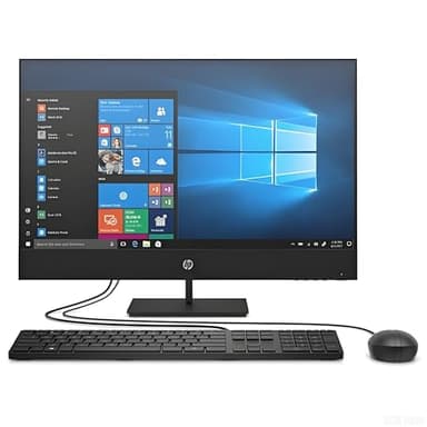 HP ProOne 600 G1 Ordinateur de bureau tout-en-un avec écran de 21,5 ", Intel Core i3-4150, 8 Go de RAM, SSD 256 Go, clavier QWERTY américain, WiFi, Bluetooth, Windows 11 Pro (reconditionné)