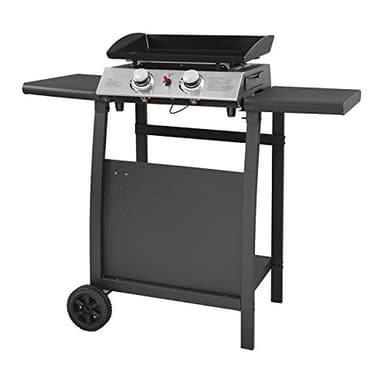 Happy Garden Plancha au gaz Mala - 2 brûleurs 5kW + Chariot