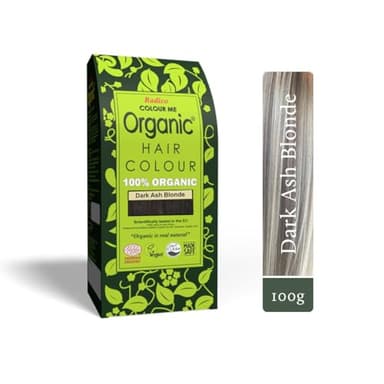 RADICO Coloration pour cheveux biologique - Colour Me Organic - Couleur - Blond cendré foncé - Dark Ash blonde - 100g