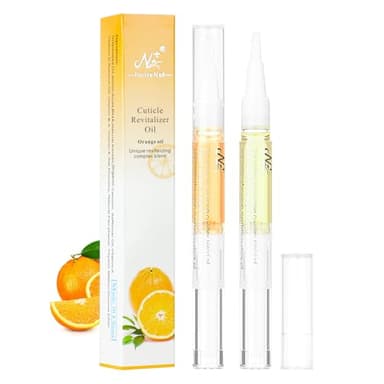 LOPHE 2 Pcs Huile Cuticules Ongles Stylo, Stylos à Huile pour Cuticules Nail Nutrition Oil Soin Des Ongles Polissoir a Ongle de Traitement pour Réparer les Fissures et l'huile de Cuticule Sèche