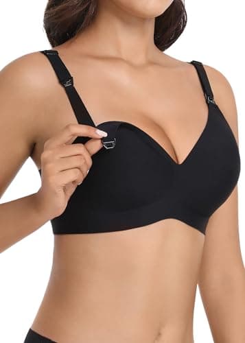 Kohentact Soutien-Gorge sans Armature pour Allaitement – Confort pour Grossesse & Sommeil