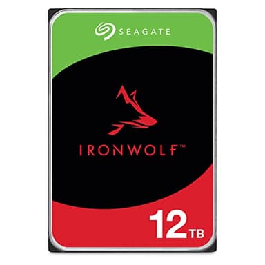 Seagate IronWolf Disque Dur Interne 3,5 12TB HDD Garantie de 3 Ans 256MB 7200rpm Fonctionnement de 24 Heures PC NAS pour RV capteur ST12000VN0008