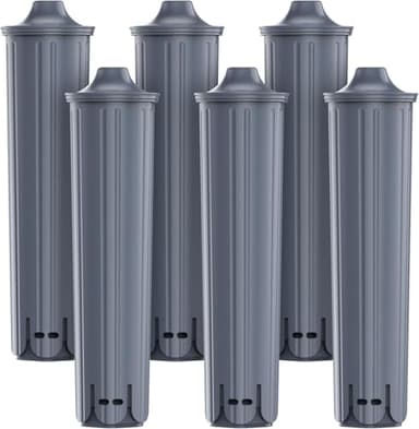 GLACIER FRESH Lot de 6 filtres à eau compatibles avec cartouche filtrante Jura 71794 Claris Smart+, compatible avec les machines à café E6, E8, Z8, Z6, J6, ENA8, certifiées NSF/42