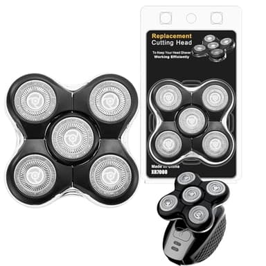 Têtes de rasoir de rechange RX5 - Compatibles avec les rasoirs Remington Balder Pro XR1500, XR1501 et RX5 (1 pièce)