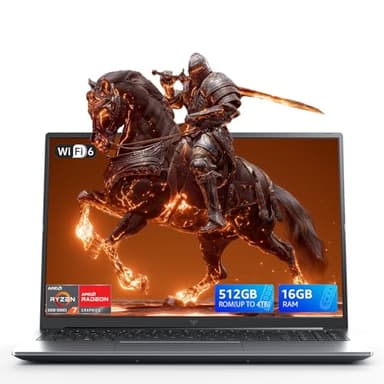 ACEMAGIC Ordinateur Portable Ryzen 7 5700U (Jusqu'à 4.3Ghz) Boîtier métallique 16Go RAM DDR4 512Go SSD Support Extensions 4TB,Clavier Rétroéclairage,1200 FHD,3*USB3.2,WiFi 6,BT5.2,Laptop 16 Pouces
