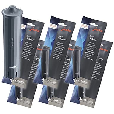 Jura Claris Smart+ Lot de 6 cartouches filtrantes pour filtres à eau 24232