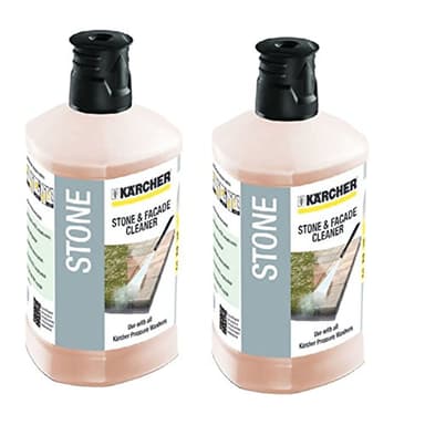 Kärcher Lot de 2 bouteilles de détergent pour nettoyeur haute pression 3 en 1 K2 K4 K5 K7 1 l