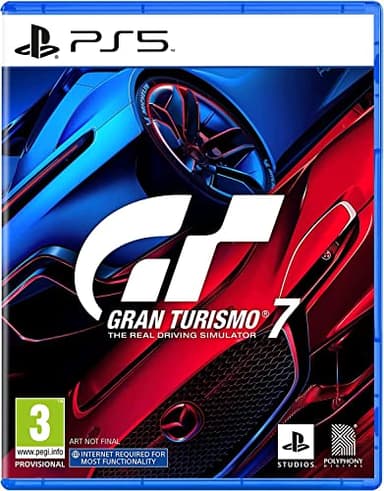 Sony, Gran Turismo 7 PS5, Jeu de Course, Édition Standard, Version Physique avec CD, En Français, 1 Joueur et Multijoueurs, PEGI 3, Pour PlayStation 5