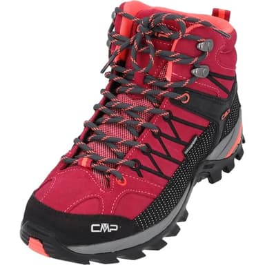 CMP Femme Rigel Mid WMN Trekking Shoes WP Chaussures de randonnée, Rose Magenta-Gris (Magenta-Antracite), 37 EU