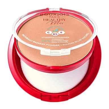 BOURJOIS - Poudre Compacte Healthy Mix Clean 06 Miel - Effet Matifiant - Formule Clean & Vegan - Pour Un Teint Eclatant