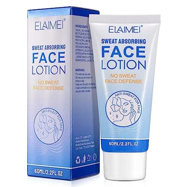 Sweat Absorbing Face Lotion, Crème Déodorant Anti-Transpirant, Crème Anti-Transpirante, Contrôle de la Sueur et de la Peau Grasse, Anti-Sueur pour Hommes et Femmes
