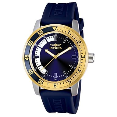 Invicta Specialty Montre Homme mouvement à quartz en acier inoxydable - 45mm