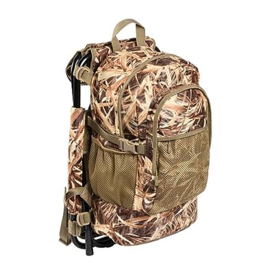 STEIGER ProHunt - Sac à dos de chasse et pêche avec siège intégré, design camouflage ou olive