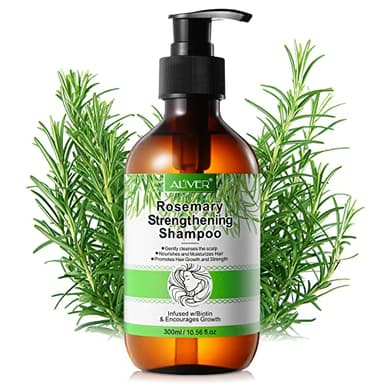 Rosemary Shampooing pour la croissance des cheveux avec biotine et biotine 300 ml