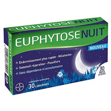 Bayer Euphytose Nuit 30 Comprimés