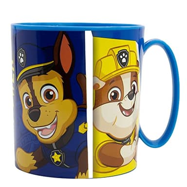 Stor TASSE EN PLASTIQUE DE 390 ML SANS BPA, PASSANT AU MICRO-ONDES | PAW PATROL PUP POWER, Bleu