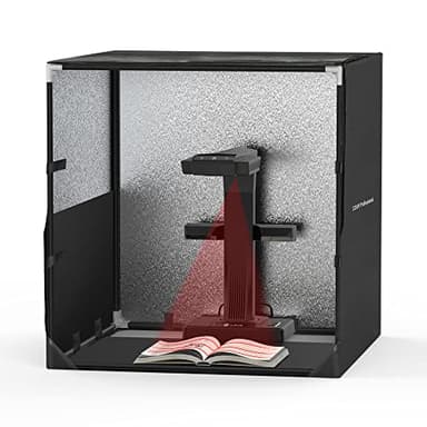CZUR Boîte de Studio Pliable Portable,60x60x60cm Kit de Tente Professionnelle pour Scanner de Documents et Scanner de Livres