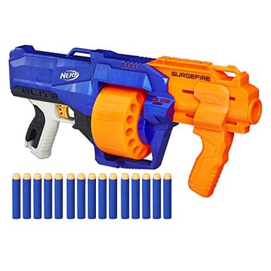 Nerf Elite Surgefire et 15 Flechettes Nerf Elite Officielles