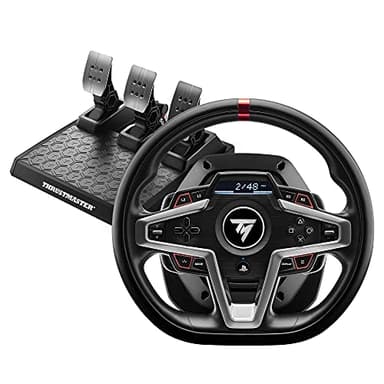 Thrustmaster T248 Volant Racing Retour de Force et pédales magnétiques - PS5 / PS4 / PC