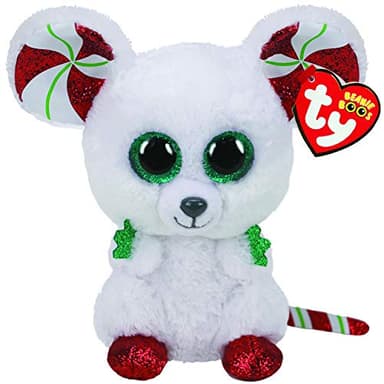 TY Beanie Boo's - Christmas Souris Chimney - 15 CM