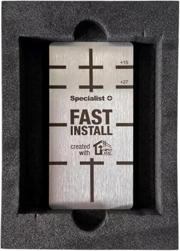 SPECIALIST+ FAST INSTALL Aimant pour Cloisons Sèches 5 cm - Outil Magnétique pour Profils CD 47-50 mm - Force d’adhérence 10 kg - Aide de Montage Rapide & Précise