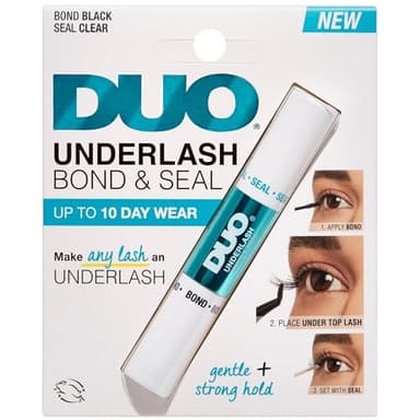 Duo Underlash Bond & Seal Colle pour cils jusqu'à 10 jours, adhésif à forte tenue Striplash, 5 g (lot de 1)
