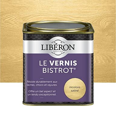 Libéron Vernis bistrot pour meubles et objets, Incolore, 0,5L