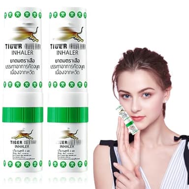 QOCUILC 2 pièce inhalateur nasal aux huiles essentielles plusieurs lots pour nez bouché ou qui coule, degage les voix repiratoires