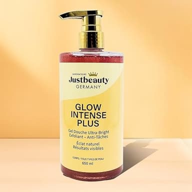 GEL DOUCHE EXFOLIANT CORPS GLOW INTENSE SUPER ECLAIRCISSANT 650ML