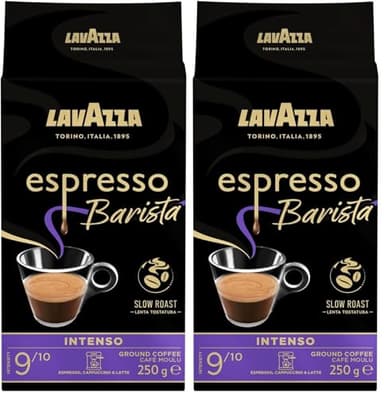 Lavazza Café Moulu Perfetto Espresso 250 g (Lot de 2)