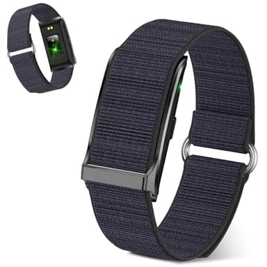 Fenamor Bracelet Montre Connectée Santé sans Écran, 22g Ultraléger Podometre, 24/7 Montre Tension Arterielle, GPS Montre Running, 35 Jours Autonomie Étanche 1ATM Smartband, Fitness Tracker