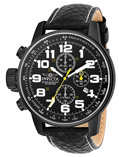 Invicta I-Force Montre Homme mouvement à quartz en acier inoxydable - 46mm