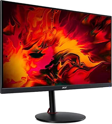 Acer Nitro XV252QFbmiiprx Moniteur Gaming PC 24,5 Pouces IPS FHD 360 Hz 16:9 FreeSync Premium HDMI 2.0 DP 1.4 ZeroFrame Hauteurs Intégrés, Adaptateurs Hauteurs Câbles DP HDMI Inclus