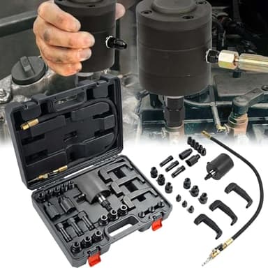 Outil D'extraction, 24 PCS Extracteur D'Injecteur Pneumatique Diesel D'Injecteur Pneumatique Outil Retrait D'Injecteur Diesel à économie Travail Extracteur D'Injecteur Moteurs Diesel Avec Adaptateurs